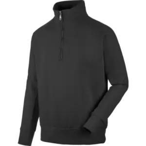 Sudadera Job+ 1/2 Cremallera Negro